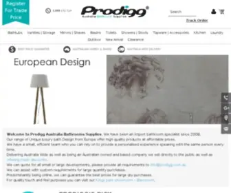 Prodigg.com.au(Prodigg®) Screenshot