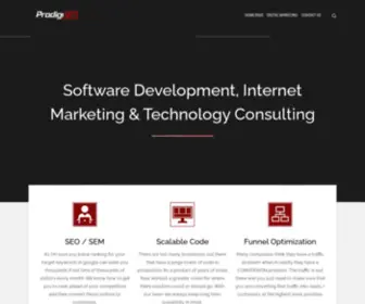 Prodiginet.com(Marketing & Consulting By Prodiginet Inc) Screenshot