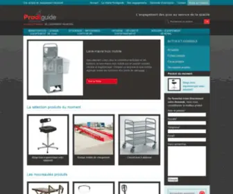 Prodiguide.com(Achat en direct de vos équipements industriels) Screenshot