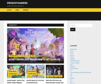 Prodigygamers.com(Game Guide) Screenshot