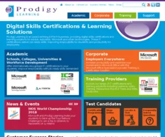 Prodigylearning.com(Prodigy Learning) Screenshot