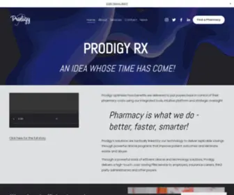 Prodigyrx.com(Prodigy Rx) Screenshot