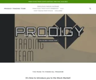 Prodigytradingteam.com(Prodigy Trading Team) Screenshot