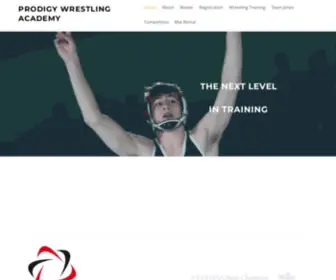 Prodigywrestlingacademy.com(Prodigywrestlingacademy) Screenshot