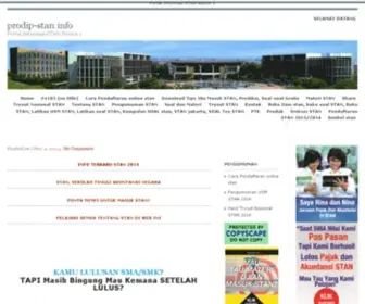 Prodip-Stan.info(INFORMASI TERBARU SEPUTAR PKN STAN) Screenshot