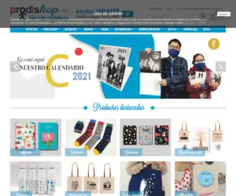 Prodishop.es(Tienda solidaria online con regalos originales) Screenshot