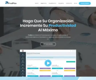 Prodmax.mx(Sistema de Productividad) Screenshot