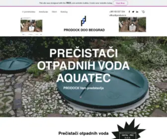 Prodock-INT.com(PRODOCK DOO BEOGRAD Biolo) Screenshot