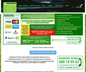 Prodotti-Dieta-Erbalife.it(Negozio Online di Prodotti Herbalife) Screenshot