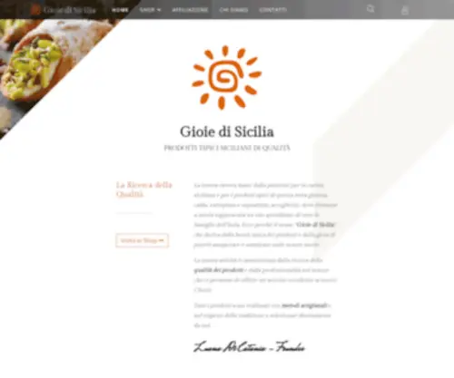 Prodottitipicisicilia.it(Vendita Prodotti Tipici Siciliani) Screenshot