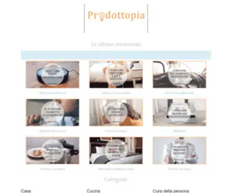 Prodottopia.it(Trova i migliori prodotti sul mercato) Screenshot