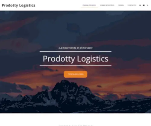 Prodotty-Logistics.com(Prodotty Logistics) Screenshot