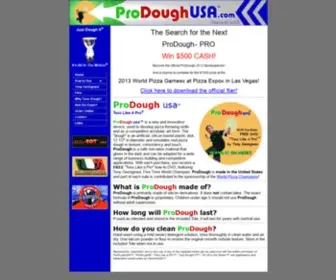 Prodoughusa.com(Throw Dough) Screenshot