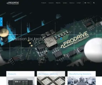 Prodrive-Technologies.com(Prodrive Technologies) Screenshot