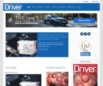 Prodrivermags.com(Professional Driver) Screenshot