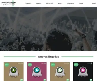 Produccionfantasma.com(Ghost producer EDM) Screenshot