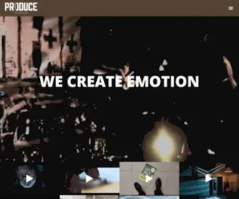 Produce.co.za(Creative Music and Audio Agency) Screenshot