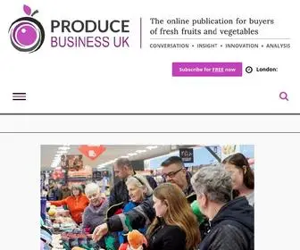 Producebusinessuk.com(Produce Business UK) Screenshot
