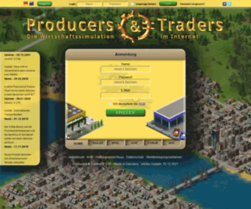 Producers-AND-Traders.de(Producers and Traders) Screenshot