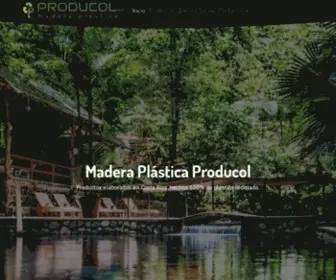 Producol.net(Madera plástica) Screenshot