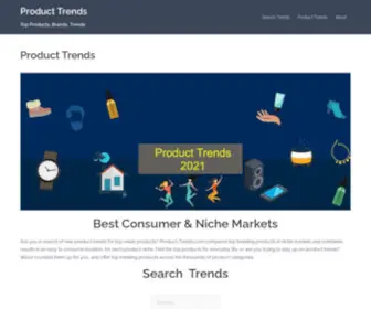 Product-Trends.com(Top Products & Trends forBest Product Brands & Reviews) Screenshot