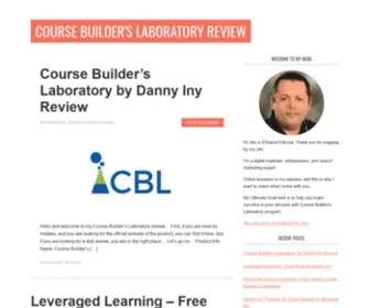 Productbuildersfactory.com(Course Builder's Laboratory review) Screenshot