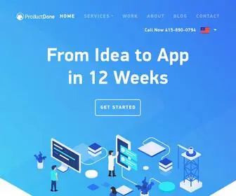 Productdone.com(Mobile App Development) Screenshot