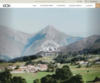 Producteurs-Fermiers-Pays-Basque.fr(Idoki) Screenshot