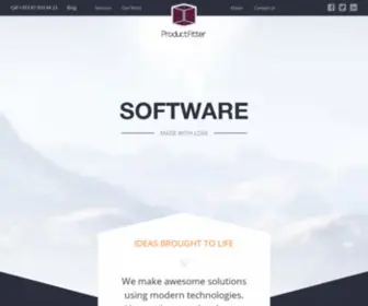 Productfitter.com(We Build Apps) Screenshot