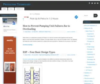 Production-Technology.org(Production Technology) Screenshot
