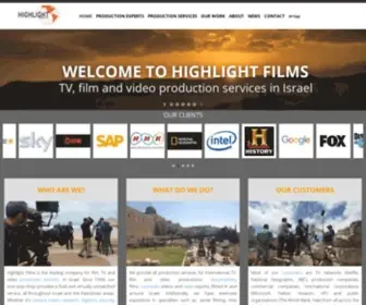 Productionisrael.com(Highlight Films) Screenshot