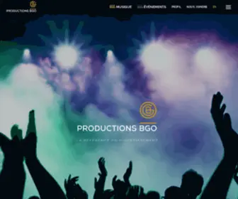 Productionsbgo.com(Productionsbgo) Screenshot