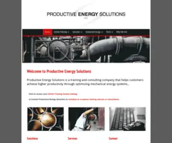 Productiveenergy.com(Productive Energy Solutions) Screenshot