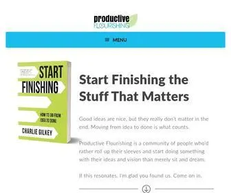 Productiveflourishing.com(Productive Flourishing) Screenshot