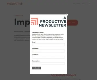 Productivellc.com(PRODUCTIVE) Screenshot