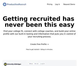 Productiverecruit.com(ProductiveRecruit) Screenshot