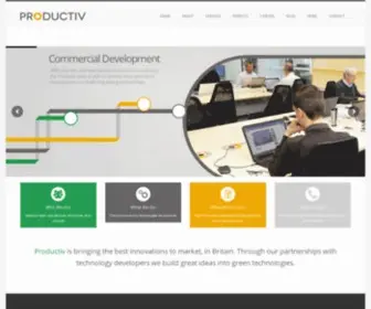 Productivgroup.com(Clean Engineering Product Development) Screenshot
