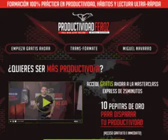 Productividadferoz.com(PRODUCTIVIDAD FEROZ) Screenshot