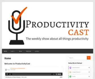 Productivitycast.net(Home) Screenshot