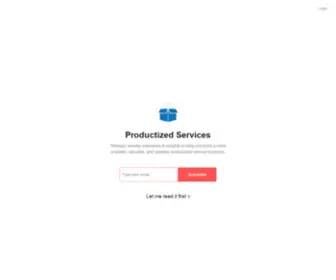 Productized.services(Productized services) Screenshot