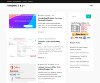 Productkey.net(Windows product key) Screenshot