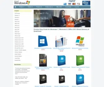 Productkeycode.com(Product Key Code for Windows 7) Screenshot