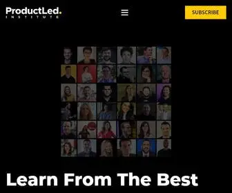 Productled.com(The Best Place To Learn How To Become Product) Screenshot