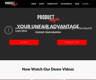 Productmafia.com(Winning Dropshipping Products) Screenshot