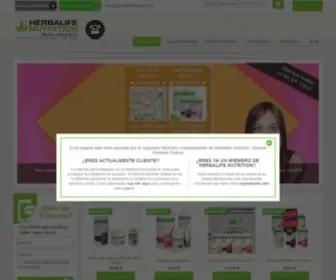 Productoherbal.com(Esta es la página web de un Miembro de Herbalife Nutrition Independiente) Screenshot