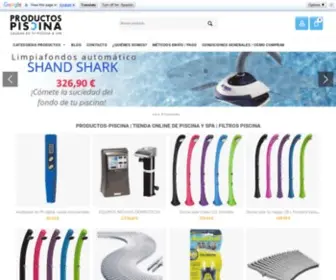 Productos-Piscina.com(Tienda online de Piscina y Spa) Screenshot