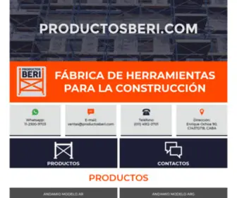 Productosberi.com(Productos Beri) Screenshot