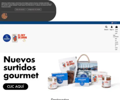 Productosdealmadraba.com(Productos de Almadraba: Atún Rojo Salvaje) Screenshot