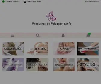 Productosdepeluqueria.info(Venta) Screenshot