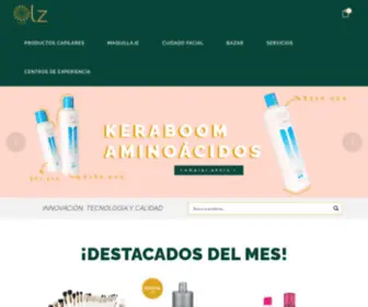 Productoslz.com(Tienda online Productos Capilares LZ) Screenshot